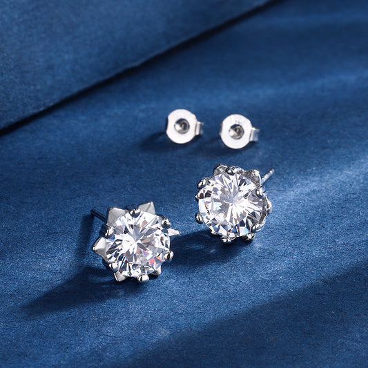 Aria Snowflake Set | White Gold 16k