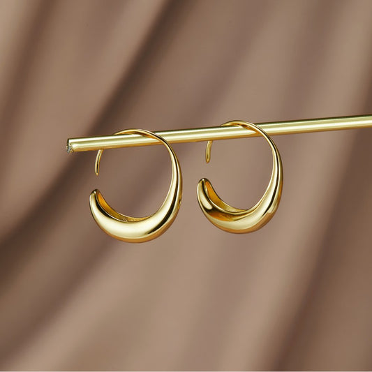 Klasični Uhani Hoop Drop