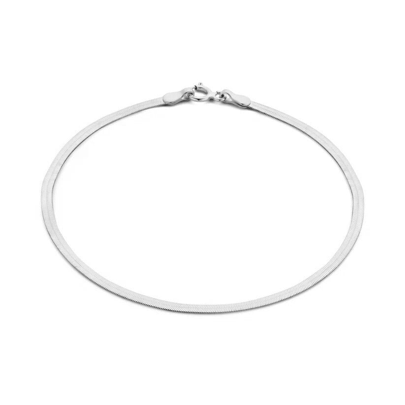 Soleil Serpent Bracelet | White Gold 14k
