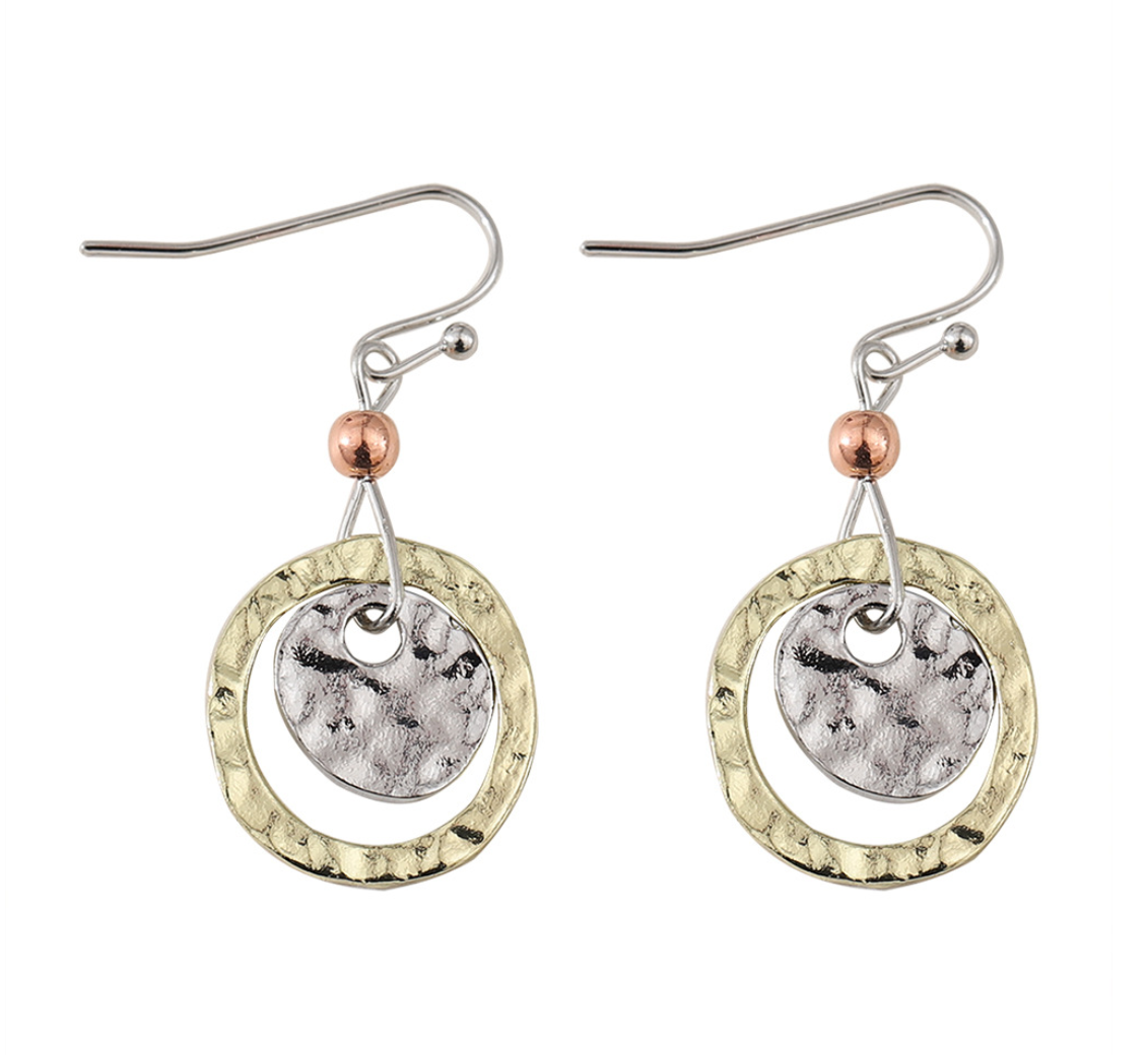 Vintage Gold and Silver Earrings