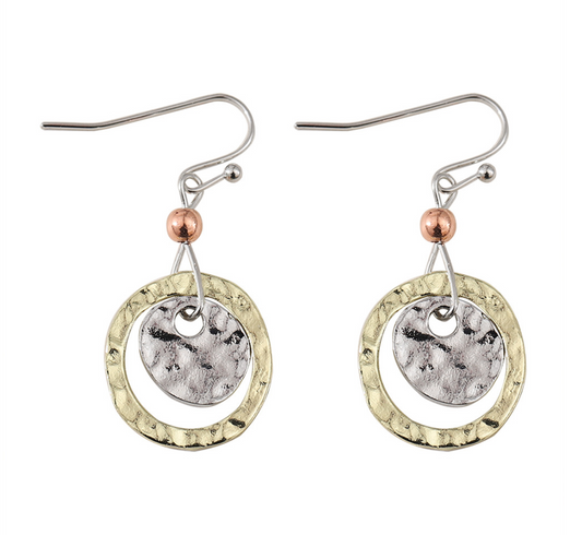 Vintage Gold and Silver Earrings